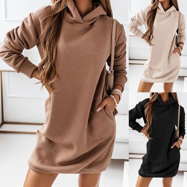 casual dresses kalenmos korean autumn fashion for women hoodie long sleeve solid color woman mini dress all-match streetwear, Black;gray
casual dresses kalenmos korean autumn fashion for women hoodie long sleeve solid color woman mini dress all-match streetwear, Black;gray
