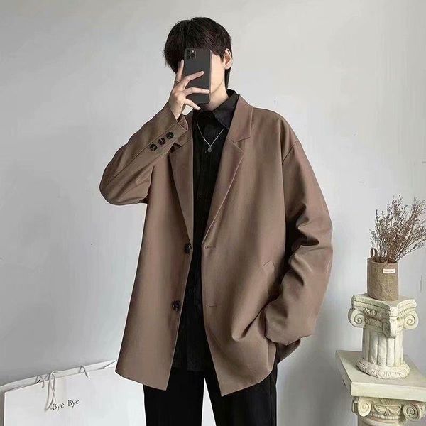men's suits & blazers wear tide koean casual suit coat for male 2021 autumn loose simple long sleeve big size m-2xl, White;black
men's suits & blazers wear tide koean casual suit coat for male 2021 autumn loose simple long sleeve big size m-2xl, White;black