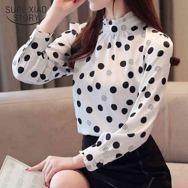 blusas mujer de moda autumn womens and blouses polka dot stand long sleeve shirts blusa feminina ladies 6113 50 210528, White
blusas mujer de moda autumn womens and blouses polka dot stand long sleeve shirts blusa feminina ladies 6113 50 210528, White