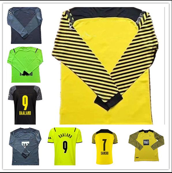 long sleeve 21 22 haaland reus soccer jersey 2021 2022 football shirts bellingham sancho hummels brandt men maillot de foot 64fdh165, Black;yellow
long sleeve 21 22 haaland reus soccer jersey 2021 2022 football shirts bellingham sancho hummels brandt men maillot de foot 64fdh165, Black;yellow
