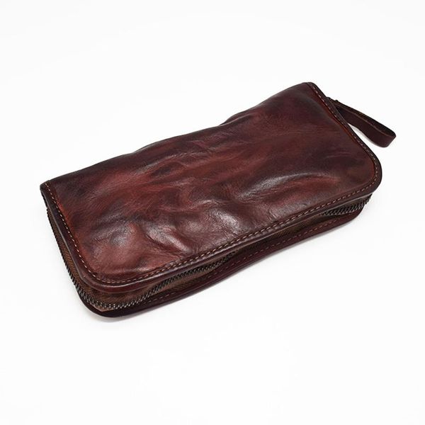 wallets 2021 fashion retro men's handmade cowhide hand bag genuine leather wallet multi-function large capacity, Red;black
wallets 2021 fashion retro men's handmade cowhide hand bag genuine leather wallet multi-function large capacity, Red;black