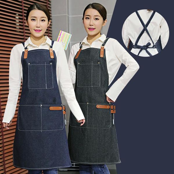 aprons denim canvas apron, baker, barber shop, milk tea catering overalls customized logo
aprons denim canvas apron, baker, barber shop, milk tea catering overalls customized logo