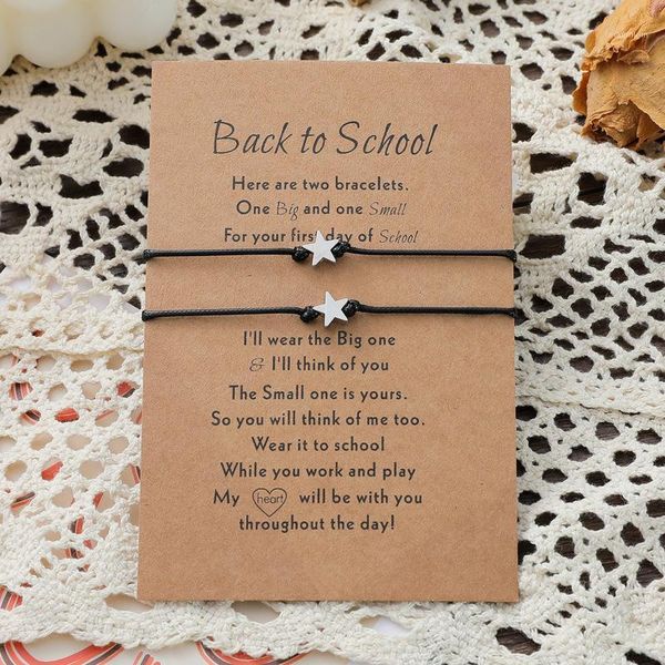 charm bracelets 2pcs/set fashion couple star adjustable rope chain bracelet lucky jewelry back to school gifts, Golden;silver
charm bracelets 2pcs/set fashion couple star adjustable rope chain bracelet lucky jewelry back to school gifts, Golden;silver