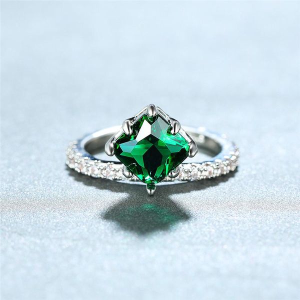 wedding rings luxury female green crystal stone ring classic silver color thin engagement for women charm bridal square, Slivery;golden
wedding rings luxury female green crystal stone ring classic silver color thin engagement for women charm bridal square, Slivery;golden