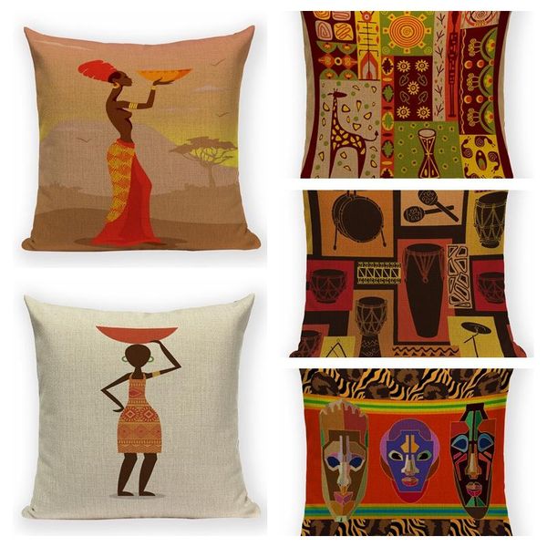 cushion/decorative pillow ethnic classical retro african women decorative case linen sofa decor cushion cover home dakimakura
cushion/decorative pillow ethnic classical retro african women decorative case linen sofa decor cushion cover home dakimakura
