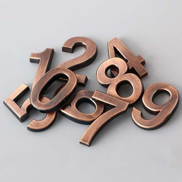 other door hardware 1pc 0-9 abs 50*35*6mm bronze plate sign number modern plaque house el address digits sticker
other door hardware 1pc 0-9 abs 50*35*6mm bronze plate sign number modern plaque house el address digits sticker