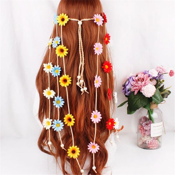 hair accessories 7 color flower headband festival women adjustable headdress boho sunflower band
hair accessories 7 color flower headband festival women adjustable headdress boho sunflower band