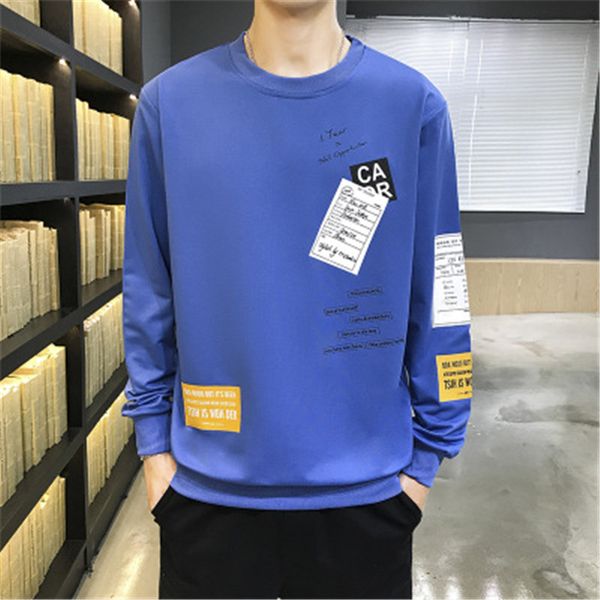 man round neck hoodies autumn designer long sleeve pullover clothing fashion japanese trend casual loose male sweatshirts, Black
man round neck hoodies autumn designer long sleeve pullover clothing fashion japanese trend casual loose male sweatshirts, Black
