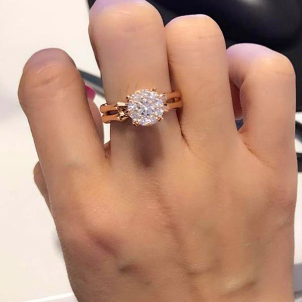 wedding rings dainty female crystal round pendant ring trendy rose gold color engagement charm white zircon for women, Slivery;golden
wedding rings dainty female crystal round pendant ring trendy rose gold color engagement charm white zircon for women, Slivery;golden