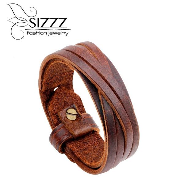 charm bracelets sizzz 25cm long 2cm wide fashion leather bracelet retro punk bracelet&bangles for men, Golden;silver
charm bracelets sizzz 25cm long 2cm wide fashion leather bracelet retro punk bracelet&bangles for men, Golden;silver