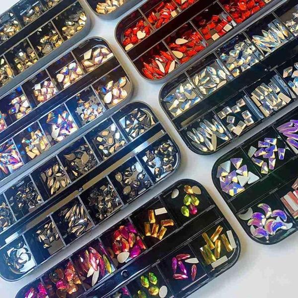 nail art decorations 1 box mix size crystal ab glass rhinestones for nails jewelry diamond 3d flatback strass gems glitter i0t2, Silver;gold
nail art decorations 1 box mix size crystal ab glass rhinestones for nails jewelry diamond 3d flatback strass gems glitter i0t2, Silver;gold