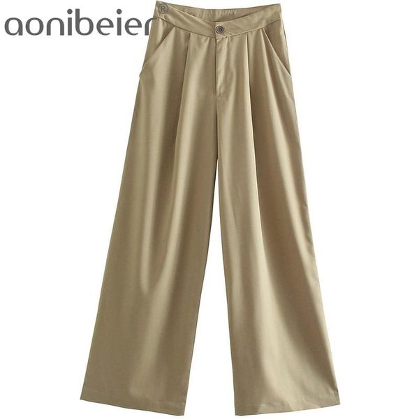 fashion solid women trousers suit pants spring summer high waist casual female folds detail wide leg 210604, Black;white
fashion solid women trousers suit pants spring summer high waist casual female folds detail wide leg 210604, Black;white