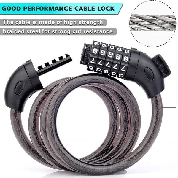bike locks lock with mounting bracket 1.2m cable self coiling 5-digit resettable combination bicycle for motor
bike locks lock with mounting bracket 1.2m cable self coiling 5-digit resettable combination bicycle for motor