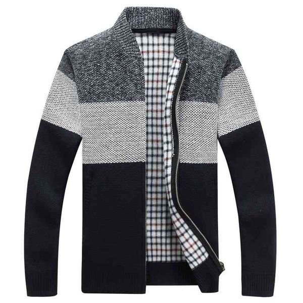 men's sweaters roupas winter parka homme sweater coat casual mandarin collar thick sweatercoat patchwork zipper men clothes cardigan, White;black
men's sweaters roupas winter parka homme sweater coat casual mandarin collar thick sweatercoat patchwork zipper men clothes cardigan, White;black