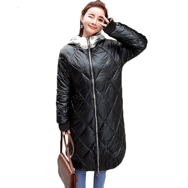 women's down & parkas fashion metal bright hooded jacket women cotton padded winter warm jackets long motorcycle ff11991 i4q8, Black
women's down & parkas fashion metal bright hooded jacket women cotton padded winter warm jackets long motorcycle ff11991 i4q8, Black