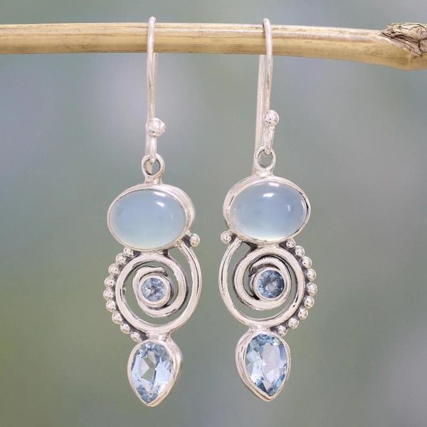 exquisite vintage thai silver earrings inlaid sea blue stone european beauty creative water drops screw thread women dangle & chandelier
exquisite vintage thai silver earrings inlaid sea blue stone european beauty creative water drops screw thread women dangle & chandelier