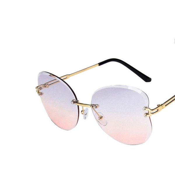sunglasses fashion butterfly rimless women 2021 design steampunk sun glasses vintage lady gradient party eyeglass, White;black
sunglasses fashion butterfly rimless women 2021 design steampunk sun glasses vintage lady gradient party eyeglass, White;black