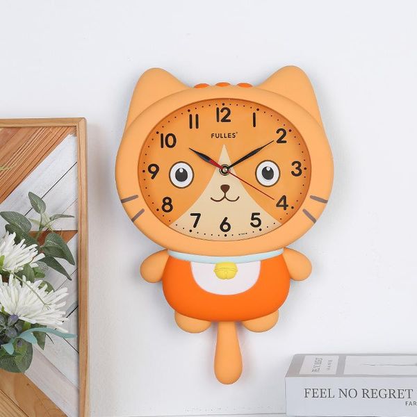 cartoon wall clock living room creative household fashion cute net red nordic mute clocks
cartoon wall clock living room creative household fashion cute net red nordic mute clocks