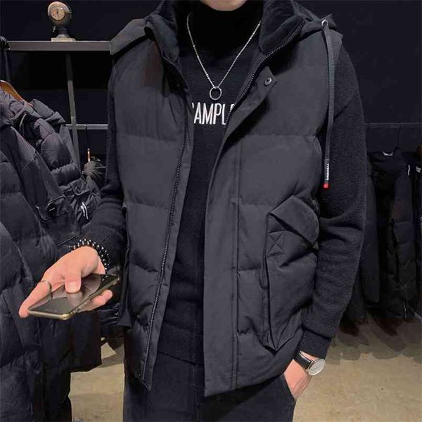 plus size men's winter vest jacket sleeveless clothing hooded windbreaker warm waistcoat fleece men coats 8xl 210923, Black;white
plus size men's winter vest jacket sleeveless clothing hooded windbreaker warm waistcoat fleece men coats 8xl 210923, Black;white