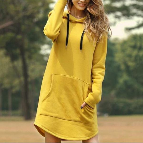 women loose dress cap long sleeve hooded casual 3xl plus size retro ladies pocket tube midi dresses, Black;gray
women loose dress cap long sleeve hooded casual 3xl plus size retro ladies pocket tube midi dresses, Black;gray