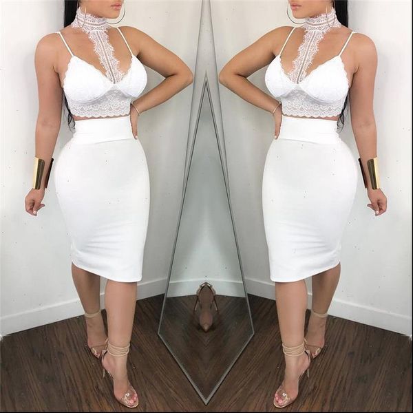 clubwear halter lace women tracksuits crop tank skirt casual party bodycon dress pants camisole 2pcs, Gray
clubwear halter lace women tracksuits crop tank skirt casual party bodycon dress pants camisole 2pcs, Gray