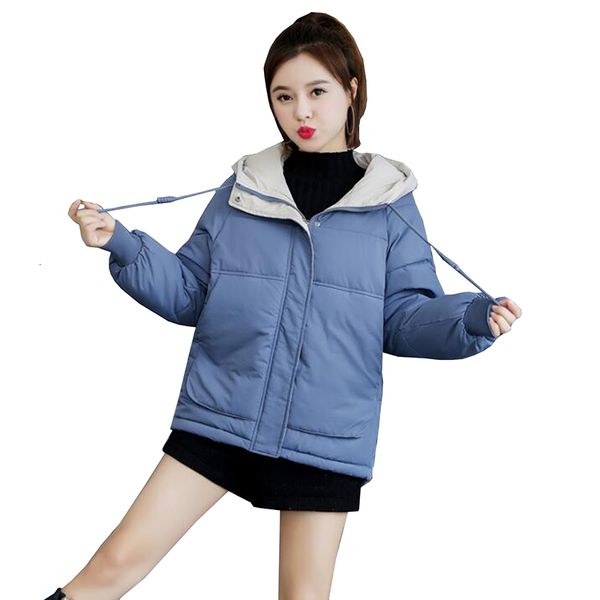 down female winter jackets and short coats hooded parkas for women down cotton jacket warm outwear loose parka chaqueta mujer, Black
down female winter jackets and short coats hooded parkas for women down cotton jacket warm outwear loose parka chaqueta mujer, Black