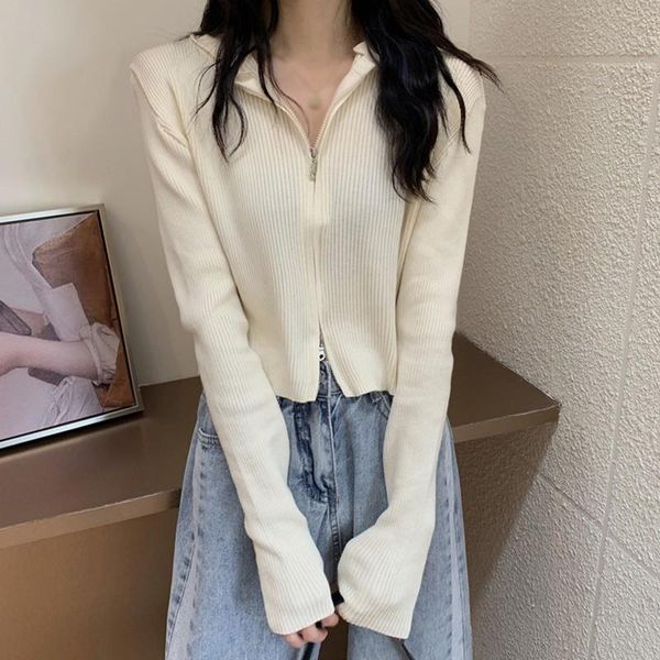 women's t-shirt t-shirts hooded zipper knitted autumn fashion solid color sweet casual wild short w1, White
women's t-shirt t-shirts hooded zipper knitted autumn fashion solid color sweet casual wild short w1, White