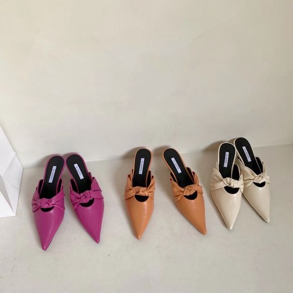 slippers pointed toe women thin mid heels solid color ladies summer slides mules shoes casual outdoor pumps size 35-39 vro7, Black
slippers pointed toe women thin mid heels solid color ladies summer slides mules shoes casual outdoor pumps size 35-39 vro7, Black