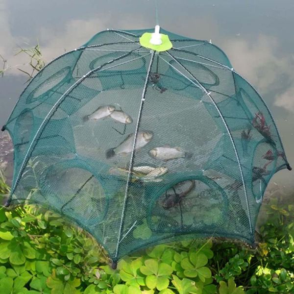 fishing accessories folded portable 4-20 hole automatic shrimp trap net fish minnow crab baits cast mesh network
fishing accessories folded portable 4-20 hole automatic shrimp trap net fish minnow crab baits cast mesh network