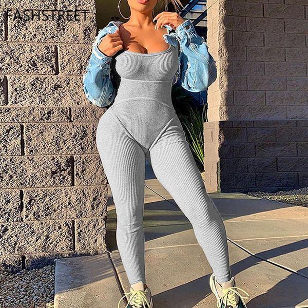 gray knitted stretch skinny long jumpsuit 2021 summer women solid sleeveless o neck bodycon romper sporty streetwear women's jumpsuits, Black;white
gray knitted stretch skinny long jumpsuit 2021 summer women solid sleeveless o neck bodycon romper sporty streetwear women's jumpsuits, Black;white