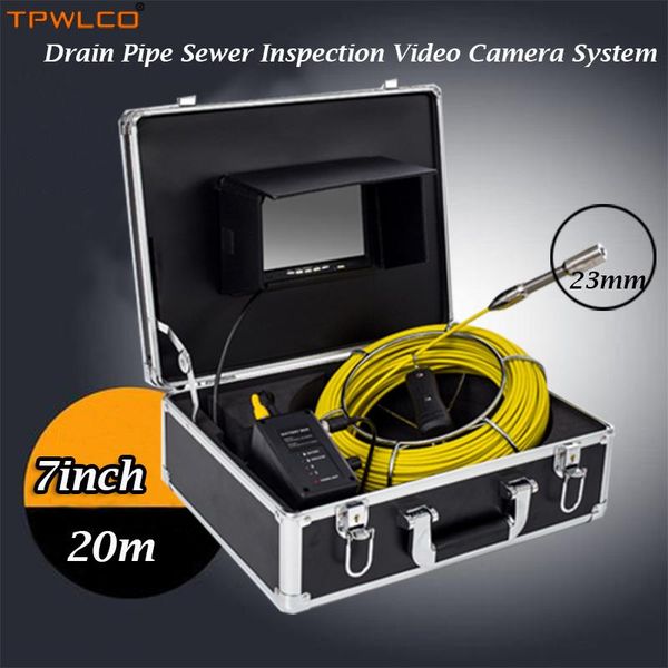 7inch 20m 23mm industrial camera with 12pcs leds drain pipe sewer inspection video system and 12v4500ma lithium battery ip cameras
7inch 20m 23mm industrial camera with 12pcs leds drain pipe sewer inspection video system and 12v4500ma lithium battery ip cameras