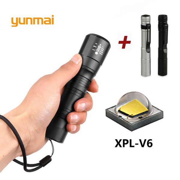 flashlights torches yunmai high-quality 3000lm waterproof v6 led zoom tactical 18650 rechargeable battery light lamp black
flashlights torches yunmai high-quality 3000lm waterproof v6 led zoom tactical 18650 rechargeable battery light lamp black