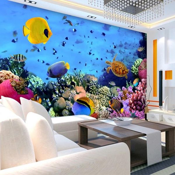 custom self adhesive wallpaper 3d stereo underwater world tropical fish mural living room sofa backdrop wall painting waterproof wallpapers
custom self adhesive wallpaper 3d stereo underwater world tropical fish mural living room sofa backdrop wall painting waterproof wallpapers