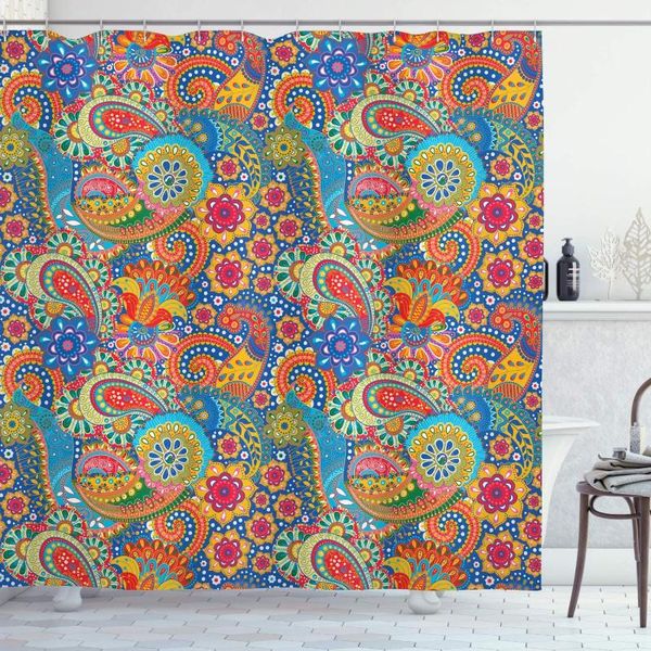 shower curtains asian curtain colorful paisley floral pattern classical ornamental medieval art bathroom decor set with hooks 70" long
shower curtains asian curtain colorful paisley floral pattern classical ornamental medieval art bathroom decor set with hooks 70" long