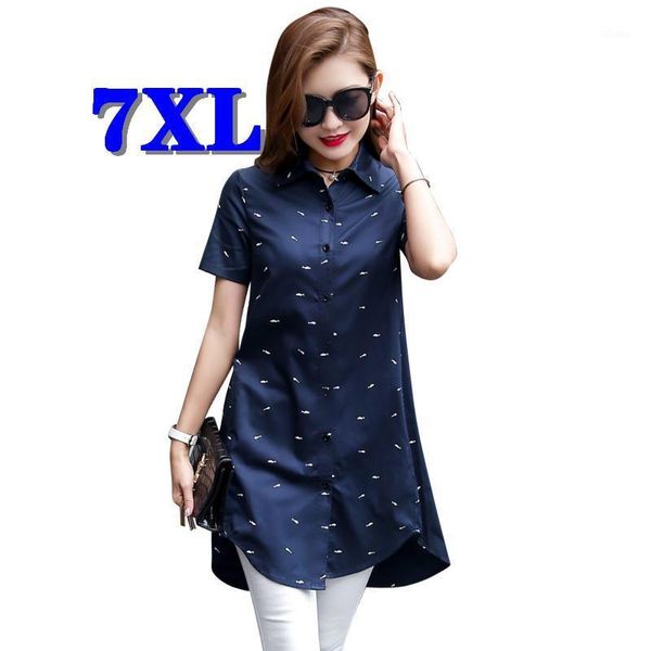 women's blouses cotton shirt women blouse summer style short sleeve shirts plus size 7xl female casual ladies fashion women's &, White
women's blouses cotton shirt women blouse summer style short sleeve shirts plus size 7xl female casual ladies fashion women's &, White