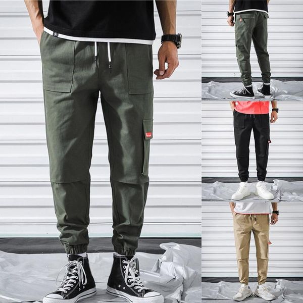men's pants drop fashion casual straight overalls pocket trousers drawstring dress women korea style, Black
men's pants drop fashion casual straight overalls pocket trousers drawstring dress women korea style, Black