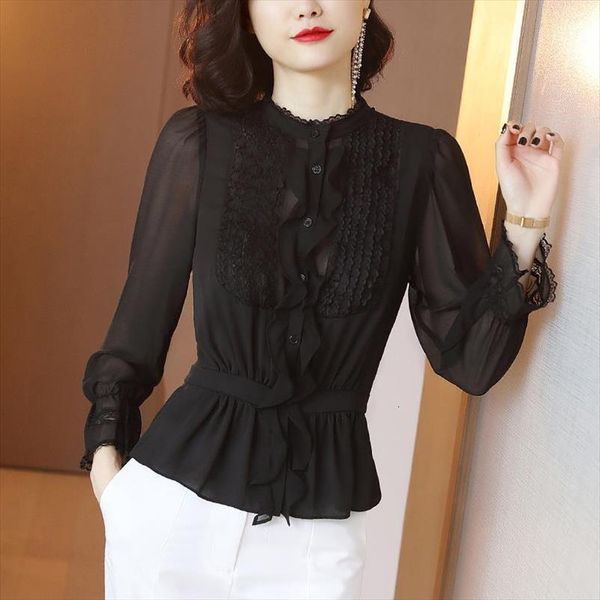 fashion solid white chiffon women shirts office thin and beautiful long sleeve clothes comfort
fashion solid white chiffon women shirts office thin and beautiful long sleeve clothes comfort