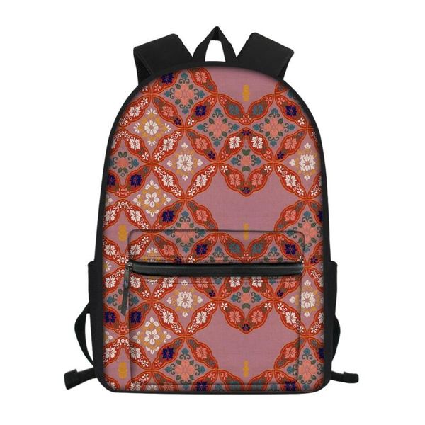 backpack red datura flowers print junior school children bag with zipper women causal mochila mujer
backpack red datura flowers print junior school children bag with zipper women causal mochila mujer