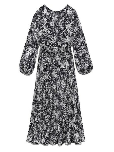 casual dresses elegant v neck chic print high waist dress 2021 spring french style vestidos puff sleeve aesthetic women, Black;gray
casual dresses elegant v neck chic print high waist dress 2021 spring french style vestidos puff sleeve aesthetic women, Black;gray