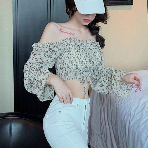korean fashion cute floral one-line collar square collar sweet pleated lace small floral chiffon shirt x0521, White
korean fashion cute floral one-line collar square collar sweet pleated lace small floral chiffon shirt x0521, White