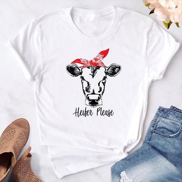maycaur summer cartoon cow women t shirt printed harajuku cute short sleeve o neck female kawaii tees, White
maycaur summer cartoon cow women t shirt printed harajuku cute short sleeve o neck female kawaii tees, White