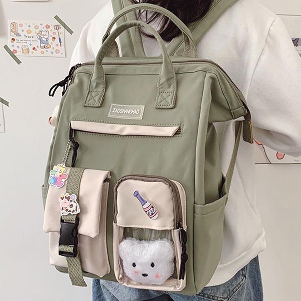 summer women backpack large capacity nylon backpacks school bags for teenagers girl mochila feminina students satchel aa29w
summer women backpack large capacity nylon backpacks school bags for teenagers girl mochila feminina students satchel aa29w
