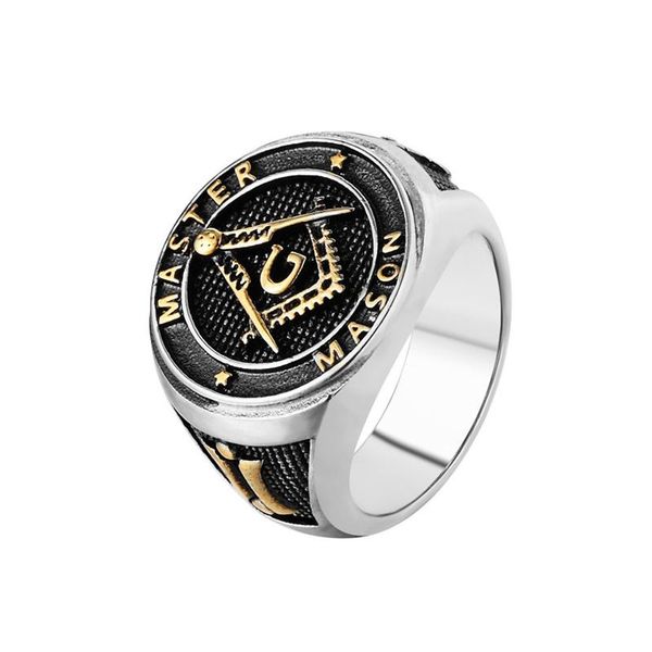 wedding rings punk rock style gold color masonic for men smooth 316l stainless steel band anel hip hop jewelry wholesale bulk, Slivery;golden
wedding rings punk rock style gold color masonic for men smooth 316l stainless steel band anel hip hop jewelry wholesale bulk, Slivery;golden