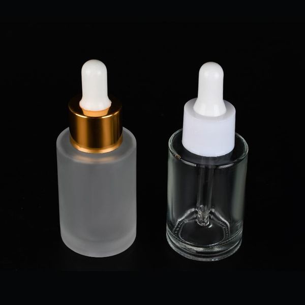 50pcs 20ml flat shoulder frosted clear glass dropper bottle with white lid 1oz amber serum gold cap storage bottles & jars
50pcs 20ml flat shoulder frosted clear glass dropper bottle with white lid 1oz amber serum gold cap storage bottles & jars