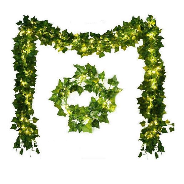party decoration 2m 20led leaves ivy leaf garland fairy string lights garden festive cold light lamp home wedding christmas
party decoration 2m 20led leaves ivy leaf garland fairy string lights garden festive cold light lamp home wedding christmas