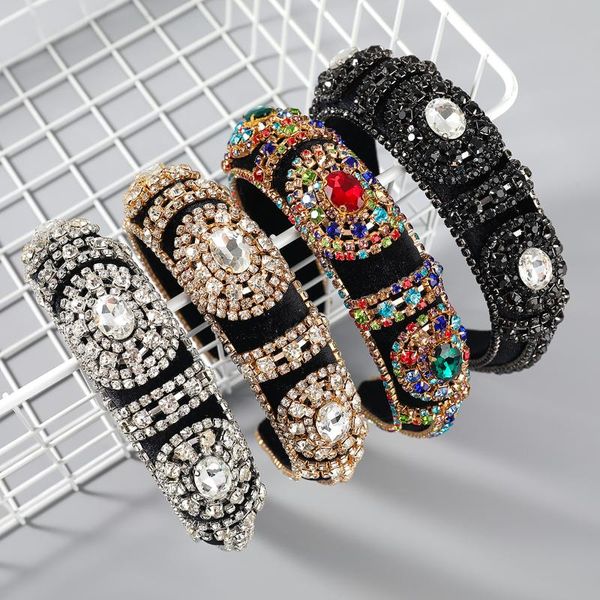 hair clips & barrettes 2021 fashion golden velvet glass rhinestone sponge headband for women wide side shiny party head accessory, Golden;silver
hair clips & barrettes 2021 fashion golden velvet glass rhinestone sponge headband for women wide side shiny party head accessory, Golden;silver
