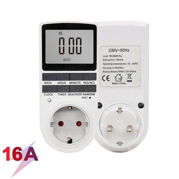 smart power plugs plug 16a eu us brazil socket lcd display digital home kitchen timer outlet 230v timing electrical
smart power plugs plug 16a eu us brazil socket lcd display digital home kitchen timer outlet 230v timing electrical