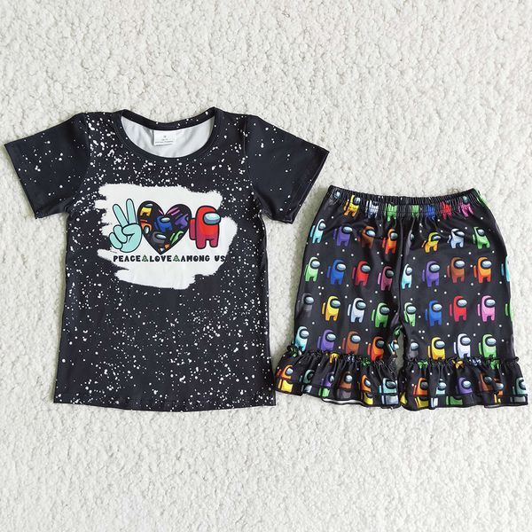 kids designer clothes children sets fashion little girls summer clothing short sleeve ruffle shorts boutique toddler baby girl outfits whole, White
kids designer clothes children sets fashion little girls summer clothing short sleeve ruffle shorts boutique toddler baby girl outfits whole, White