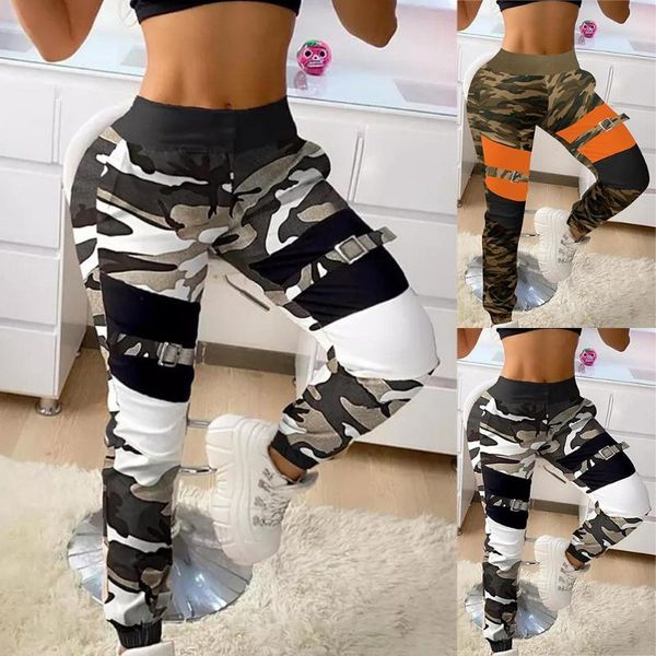 spring autumn cargo pants casual elastic buckle camouflage sweatpant overall women patchwork high waist trousers streetwear yoga outfit
spring autumn cargo pants casual elastic buckle camouflage sweatpant overall women patchwork high waist trousers streetwear yoga outfit