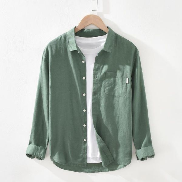 100% linen arrival long sleeve solid shirt men brand italy trendy shirts comfortable chemise camisa mens clothes men's casual, White;black
100% linen arrival long sleeve solid shirt men brand italy trendy shirts comfortable chemise camisa mens clothes men's casual, White;black